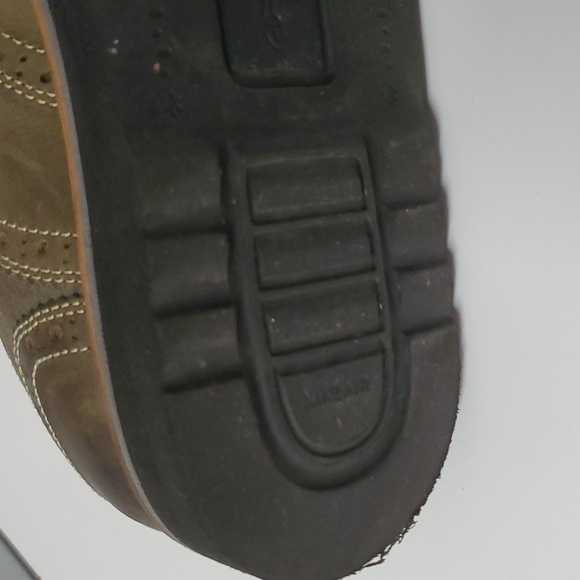 Cole Haan 10.5 Olive Green Suede Look Mens Leather - Picture 12 of 13